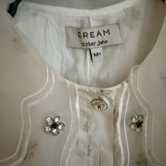 Sister Jane embellished collar mini dress in ditsy floral SIZE M+ - Picture 5 of 5